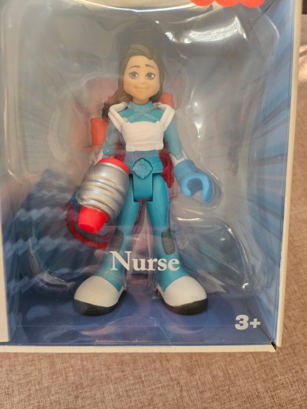 Fisher Price Thank You Heroes First Responders Female Nurse Action Figure NIB